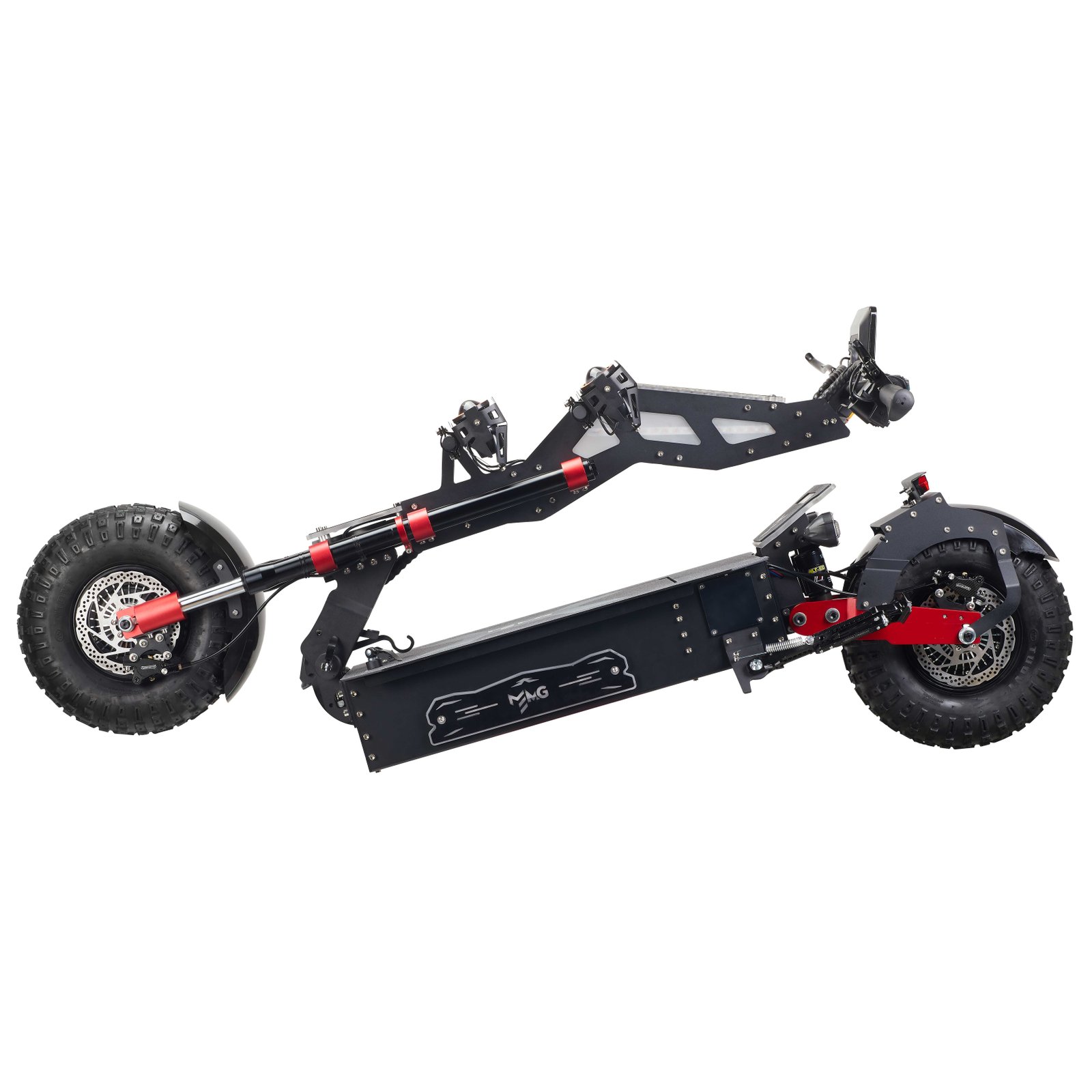 X7 Electric Scooter-2 x 4000W Motor-60V 60Ah battery-14 inch tire